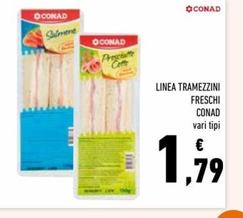 Conad Linea tramezzini freschi conad offerta