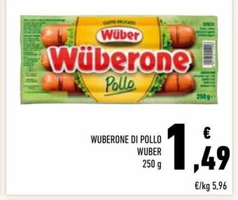 Conad Wuberone di pollo wuber offerta