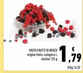 Conad Misto frutti di bosco offerta