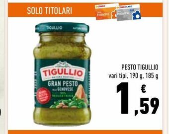 Conad Pesto tigullio offerta