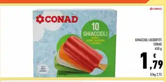 Conad Ghiaccioli assortiti conad offerta