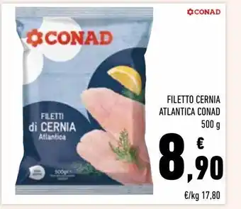 Conad Filetto cernia atlantica conad offerta