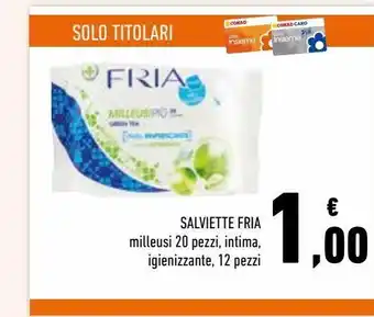 Conad Salviette fria offerta