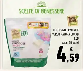 Conad Detersivo lavatrice verso natura conad eco offerta