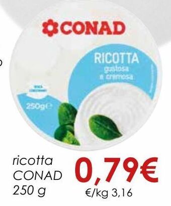 Conad Ricotta conad offerta