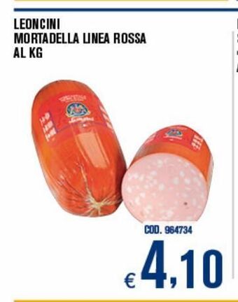 Adhoc Leoncini mortadella linea rossa offerta