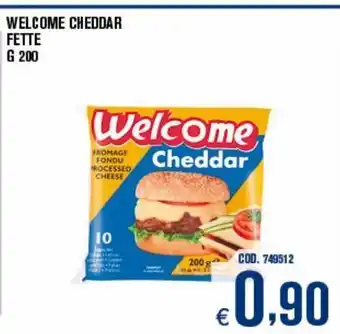 Adhoc Welcome cheddar fette offerta