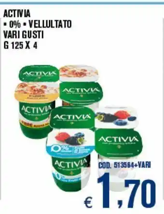 Activia vellultato vari gusti