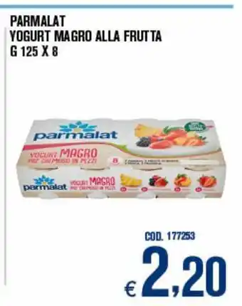 Parmalat yogurt magro alla frutta