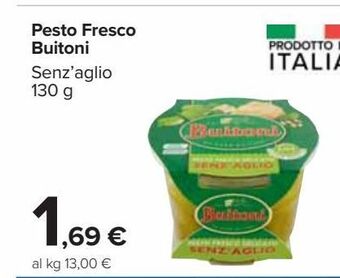 Carrefour Iper Pesto fresco buitoni offerta