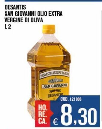 Adhoc Desantis san giovanni olio extra vergine di oliva offerta