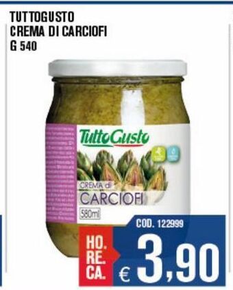 Tuttogusto crema di carciofi