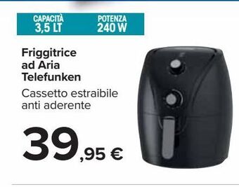 Friggitrice ad aria telefunken