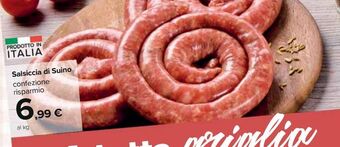 Salsiccia di suino