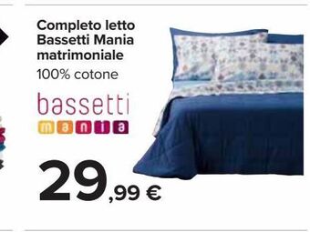 Carrefour Iper Completo letto bassetti mania matrimoniale offerta