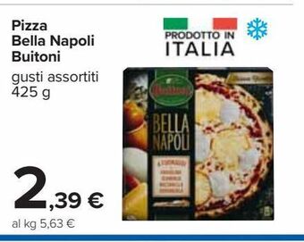Pizza bella napoli buitoni