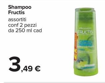 Carrefour Iper Shampoo fructis offerta