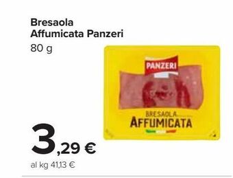 Carrefour Iper Bresaola affumicata panzeri offerta