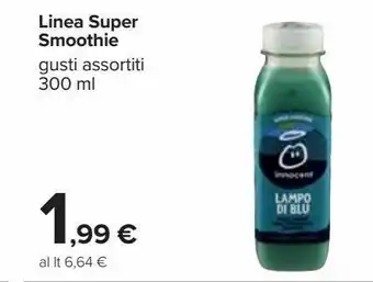 Carrefour Iper Linea super smoothie offerta