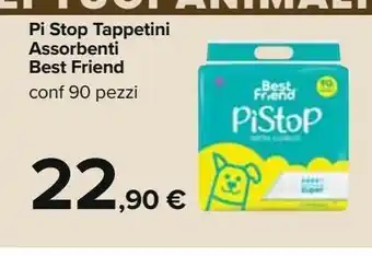 Pi stop tappetini assorbenti best friend