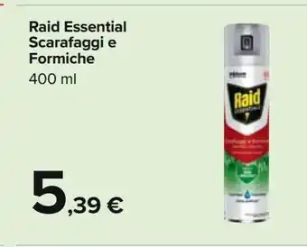 Carrefour Iper Raid essential scarafaggi e formiche offerta