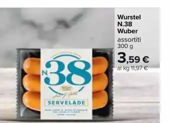 Wurstel n.38 wuber
