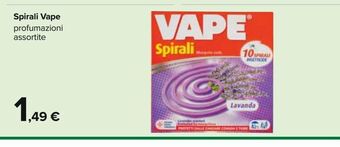 Carrefour Iper Spirali vape offerta