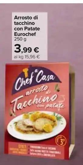 Arrosto di tacchino con patate eurochef