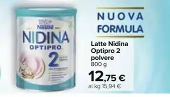 Latte nidina optipro 2 polvere