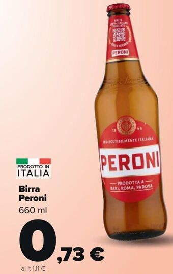 Carrefour Market Birra peroni offerta