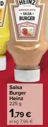 Carrefour Iper Salsa burger heinz offerta