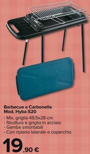Barbecue a carbonella mod.hyba s20