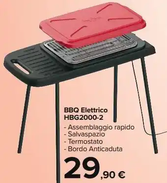 Bbq elettrico hgb2000-2
