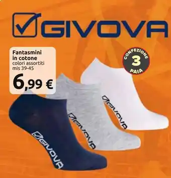 Fantasmini in cotone givova