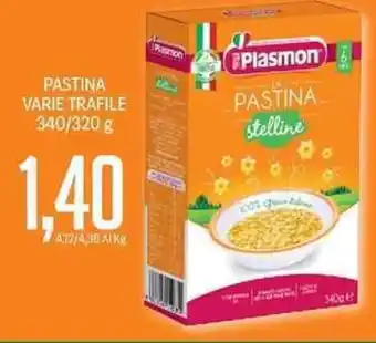 Supermercati Piccolo Plasmon Pastina Varie Trafile 340/320 g offerta