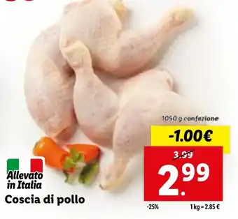 Coscia di pollo 1050 g