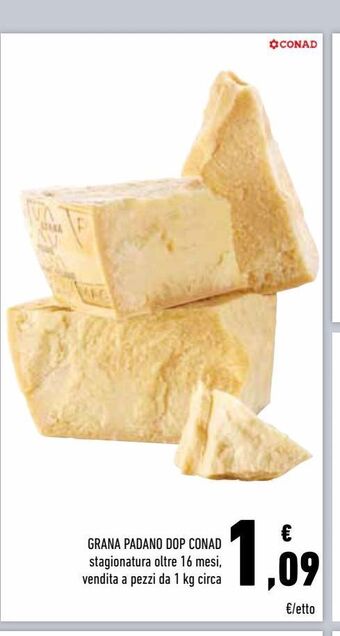 Conad Superstore Grana padano dop conad offerta