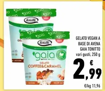 Conad Superstore Gelato vegano a base di avena gaio tonitto offerta