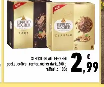 Conad Superstore Stecco gelato ferrero offerta