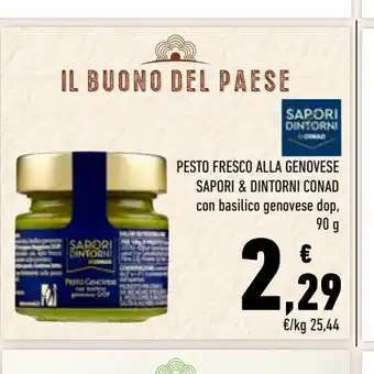 Conad Superstore Pesto alla genovese sapori & dintorni conad offerta