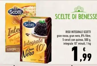 Conad Superstore Riso integrale scotti offerta