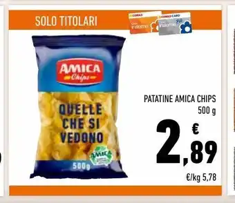 Conad Superstore Patatine amica chips offerta
