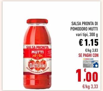 Conad Superstore Salsa pronta di pomodoro mutti offerta