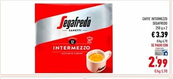 Conad Superstore Caffè intermezzo segafredo offerta
