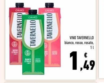 Vino tavernello