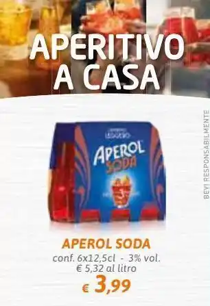 Conad Superstore Aperol soda offerta
