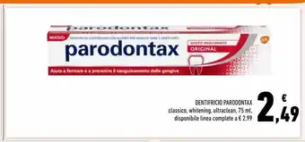 Dentifricio paradontax