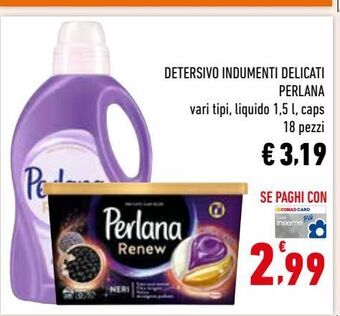 Conad Superstore Detersivo indumenti delicati perlana offerta