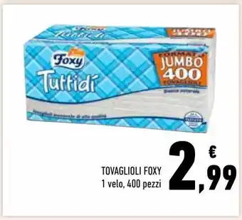 Conad Superstore Tovaglioli foxy offerta