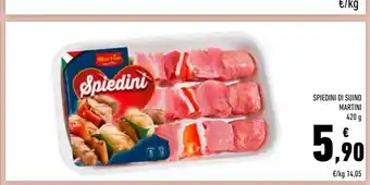 Spiedini di suino martini